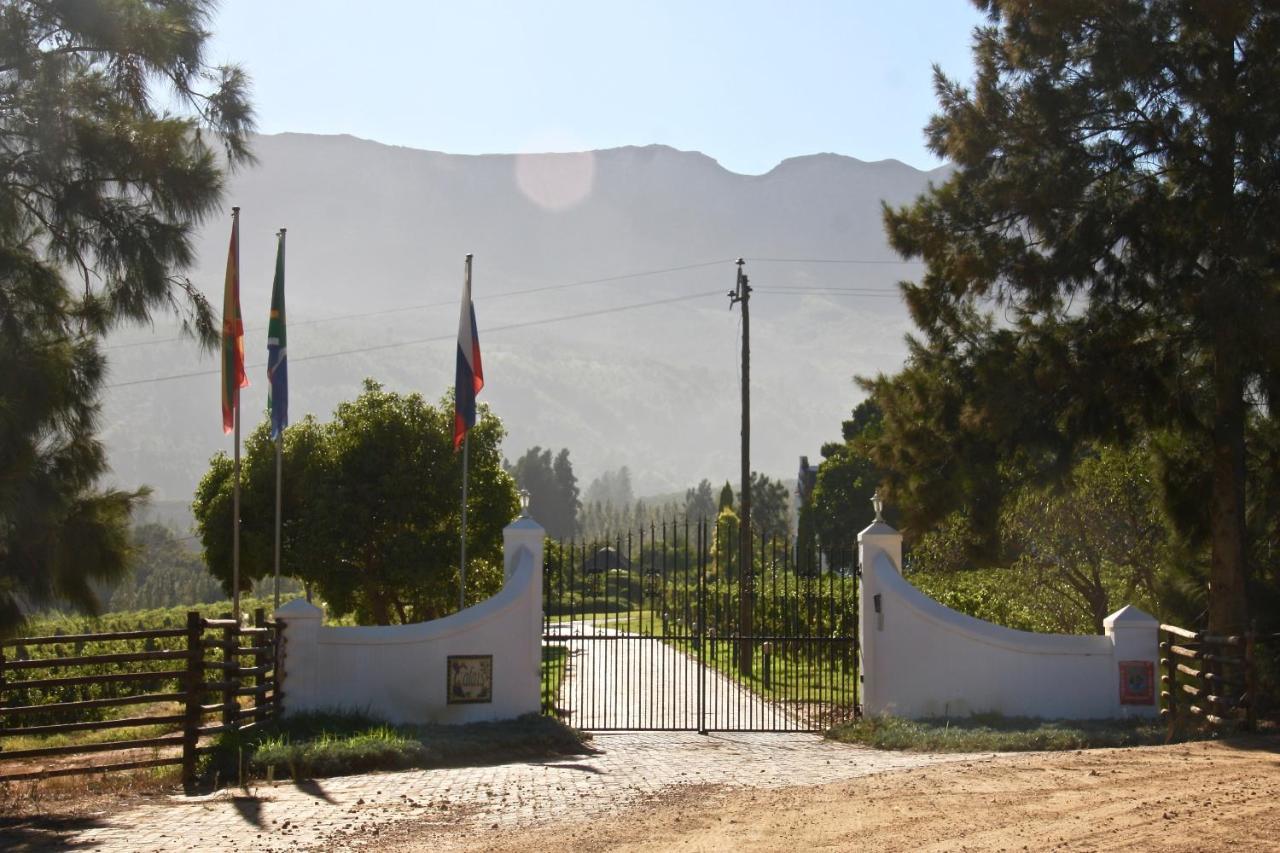 Calais Wine Estate Vendégház Paarl Kültér fotó